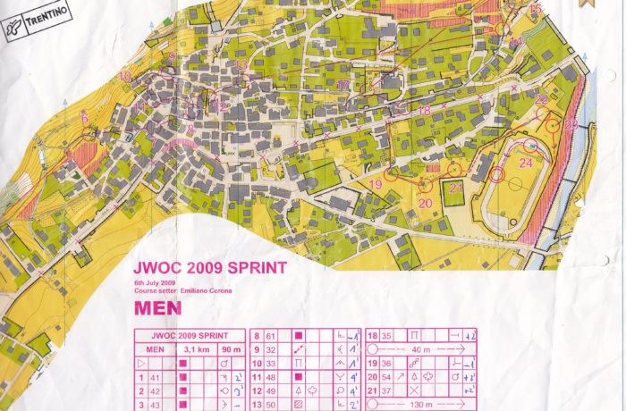 JWOC Sprint 2009 Italy