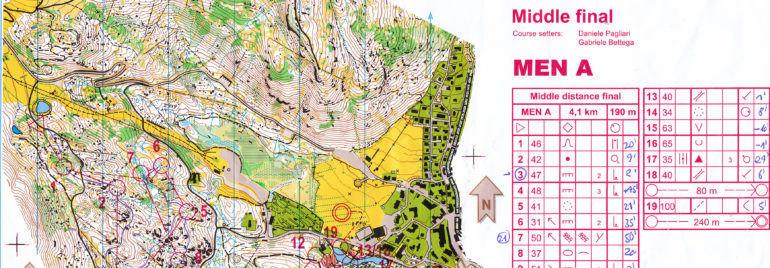 JWOC 2009 Middle Italy
