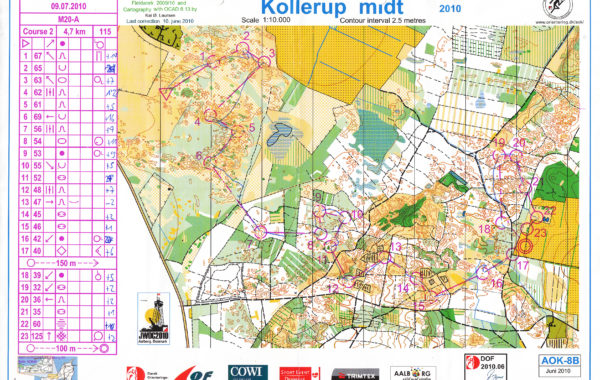 JWOC 2010 Middle Denmark