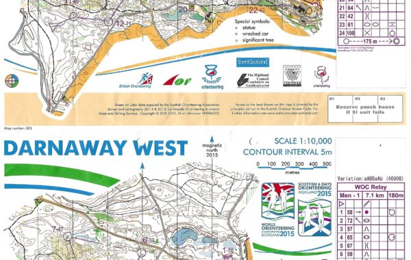 WOC Relay 2015 Scotland