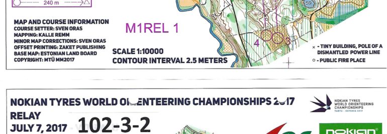 WOC Relay 2017 Estonia