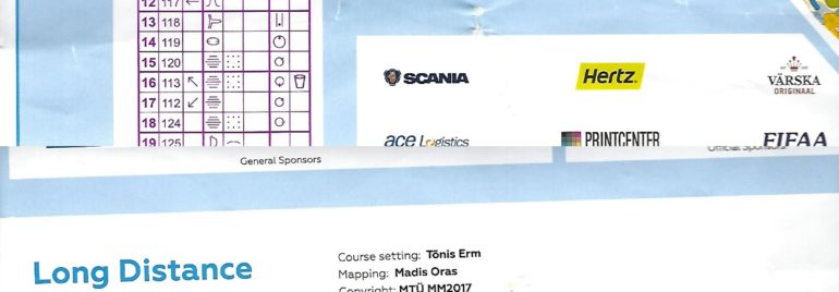 WOC Long 2017 Estonia