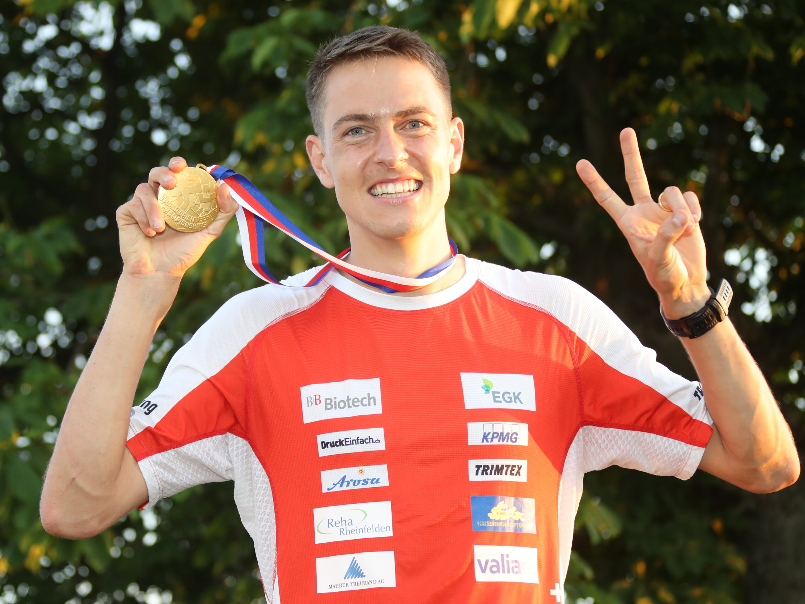 Matthias Kyburz (SUI) wins Gold